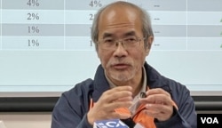 时事评论员刘锐绍表示,民主党在政治团体知名度排名第二,反映港人认同温和理性争取民主的力量 (美国之音/汤惠芸)
