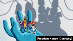 自由之家公布2023年网络自由(Freedom on the Net)报告。(2023年10月4日 图片来自自由之家网站)