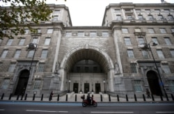 位于泰晤士大廈(Thames House)的英国军情五处总部外貌(路透社资料照片)