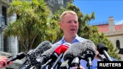 在消息的得到证实,克里斯·希金斯(Chris Hipkins)将接替已宣布辞职的阿德恩,担任下任新西兰总理之后,接受了媒体的采访。