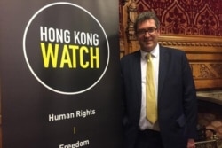 英国人权组织“香港监察”(Hong Kong Watch)创办人罗杰斯(Benedict Rogers)(照片来源:“香港监察”网站)