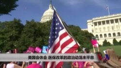 美国会休会 医保改革的政治动荡未平息 美国会休会 医保改革的政治动荡未平息