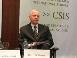 约翰霍普金斯大学高等国际学院教授卜道维(美国之音钟辰芳拍摄)