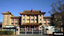 资料照:位于堪培拉的中国驻澳大利亚大使馆