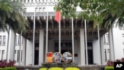 台湾外交部大门