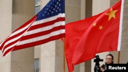 美中国旗