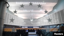 资料照:欧洲人权法院(ECHR)的内部