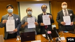 香港民意研究所5月6日公布最新“疫后复常指数”显示62.5%市民希望取消“限聚令”(美国之音/汤惠芸)