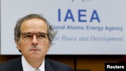 资料照片: 国际原子能机构(IAEA)总干事拉斐尔·马里亚诺·格罗西。