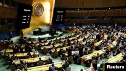 联合国大会就俄罗斯入侵乌克兰举行第11次紧急特别大会(2022年3月2日)