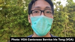资料照:香港民主派人士伍健伟
