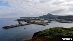 日本靠近台湾的与那国岛。(路透社资料图)