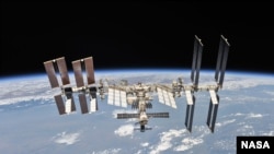 国际空间站 (美国国家航空航天局NASA资料照)