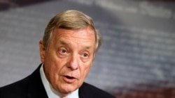 资料照:参议院民主党党鞭德宾(Sen. Dick Durbin, D-IL)