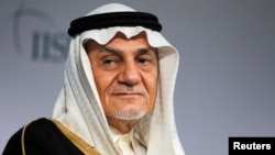 沙特亲王图尔基·费萨尔(Prince Turki al-Faisal。 档案图片。