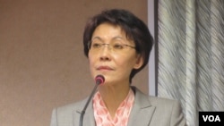 国民党立委黄昭顺(美国之音张永泰拍摄)