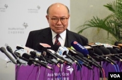 香港特优候选人胡国兴(VOA汤惠芸摄)