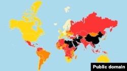 在2019年无国界记者(RSF)世界新闻自由指数中,中国进一步下滑,在180个国家中排名177。