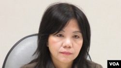 民進黨立委 葉宜津 ( 美国之音 張永泰拍摄)