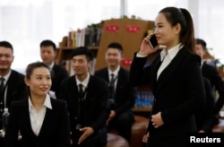 2017年12月8日,北京京东公司总部举办VIP会员送货商务礼仪培训班。