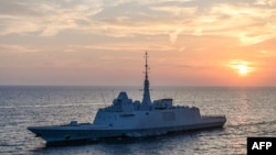资料照:法国海军“普罗旺斯号”(FS Provence)巡防舰