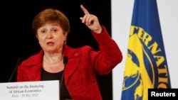 国际货币基金组织(IMF)总裁格奥尔基耶娃(Kristalina Georgieva)(美联社)