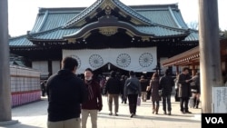 位于日本东京的靖国神社(资料照片)