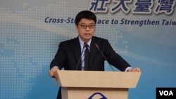 邱垂正: 台湾陆委会副主委邱垂正(11月30日,张佩芝摄)