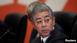 日本外务大臣岩屋毅首次访问中国,双方同意加强合作,日方更期盼输入中国水产品早日解禁。(路透社:2024年11月14日)