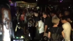 香港人权团体举行刘晓波头七追思会 香港人权团体举行刘晓波头七追思会
