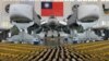 台湾澎湖马公空军基地的一架自治防卫战机和空对地巡航导弹 ( 2020年9月22日)