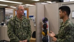 美国海军军医总长吉里汉姆少将(Rear Admiral Bruce Gillingham)访问珍珠港(美国海军2020年1月9日)