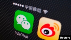 中国的两大APP,微博和微信