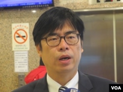台湾执政党民进党立委陈其迈(美国之音张永泰拍摄)