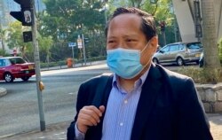 本身是律师的民主党前主席何俊仁表示,8/18案的检控以及公安条例的合宪性受到质疑及挑战(美国之音/汤惠芸)