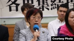 民进党籍立法委员尤美女(台湾人权促进会提供)