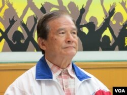 台湾前国防部长蔡明宪 (美国之音张永泰拍摄)