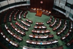 香港立法会(路透社2020年6月4日)