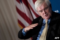 资料照:前美国国会众议院议长纽特∙金里奇(Newt Gingrich)