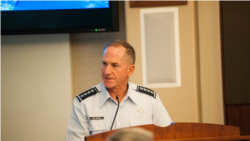 美国空军参谋长古德芬上将(General David Goldfein)主持印太地区空军指挥官研讨会(美国空军照片)