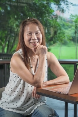 中央研究院生医所兼任研究员何美乡(何美乡提供)
