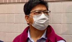 《众新闻》主笔杨健兴表示,记者无畏无惧不怕得罪一些权贵,但不代表要付上自由的代价 (美国之音/汤惠芸)