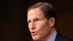 资料照:民主党联邦参议员布鲁门撒尔(Sen. Richard Blumenthal, D-CT)