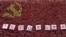 中国浙江省金华市的中共党员手举“不忘初心牢记使命”的标语牌组成中国党旗图案的阵仗。(2019年6月28日)