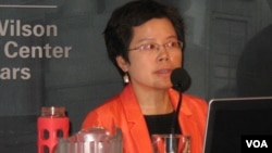 北京环助律师事务所律师张兢兢(美国之音 申华拍摄)