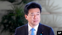 日本首相任命立场亲台的木原稔担任新的防卫大臣。(美联社)