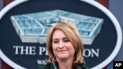 美国国防部副部长凯瑟琳·希克斯(Kathleen Hicks)(美联社资料图)