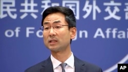 资料照:中国外交部发言人耿爽