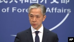 资料照片:中国外交部发言人王文斌。