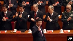 2017年10月18日,习近平出席中共十九大